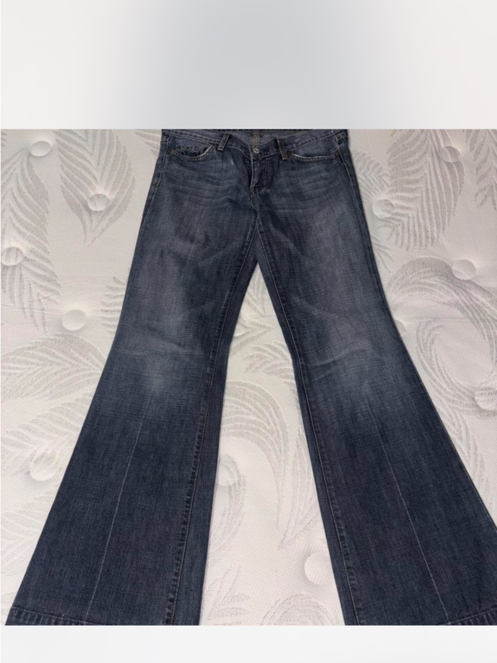 7 For All Mankind Dark Wash Flared Women’s Jeans